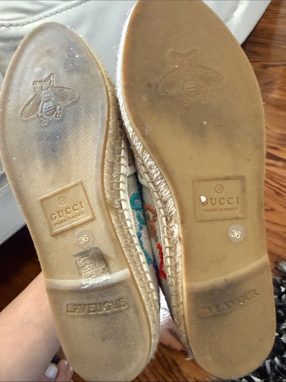 Gucci GG multicolor espadrille